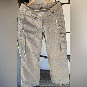 DC Womans Tan Snowboard Pants